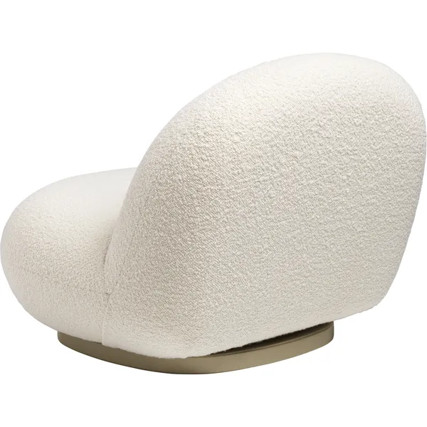 Fauteuil pivotant Pacha Karakorum 001/Or nacré