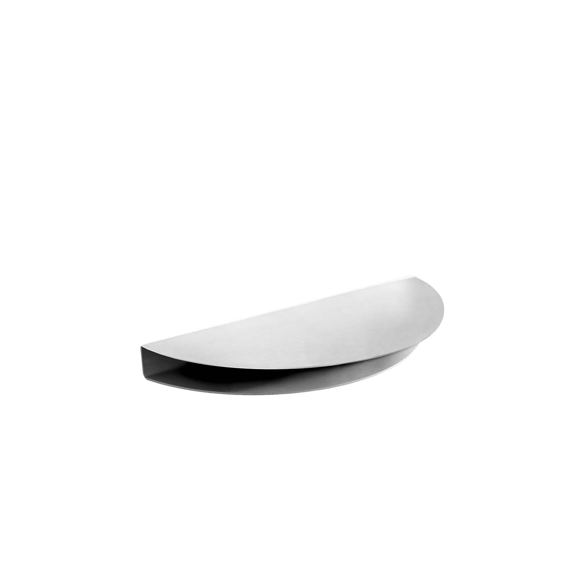 Grand Étagère Demi- Moon en Acier Inoxydable