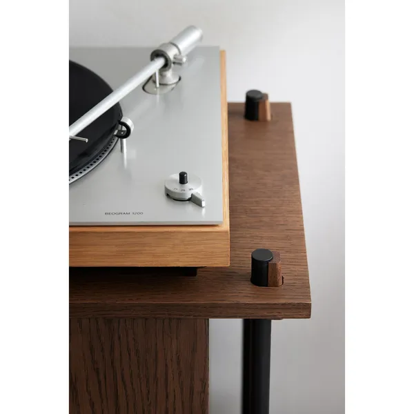 Shelving Sideboard Black/Stainless Steel