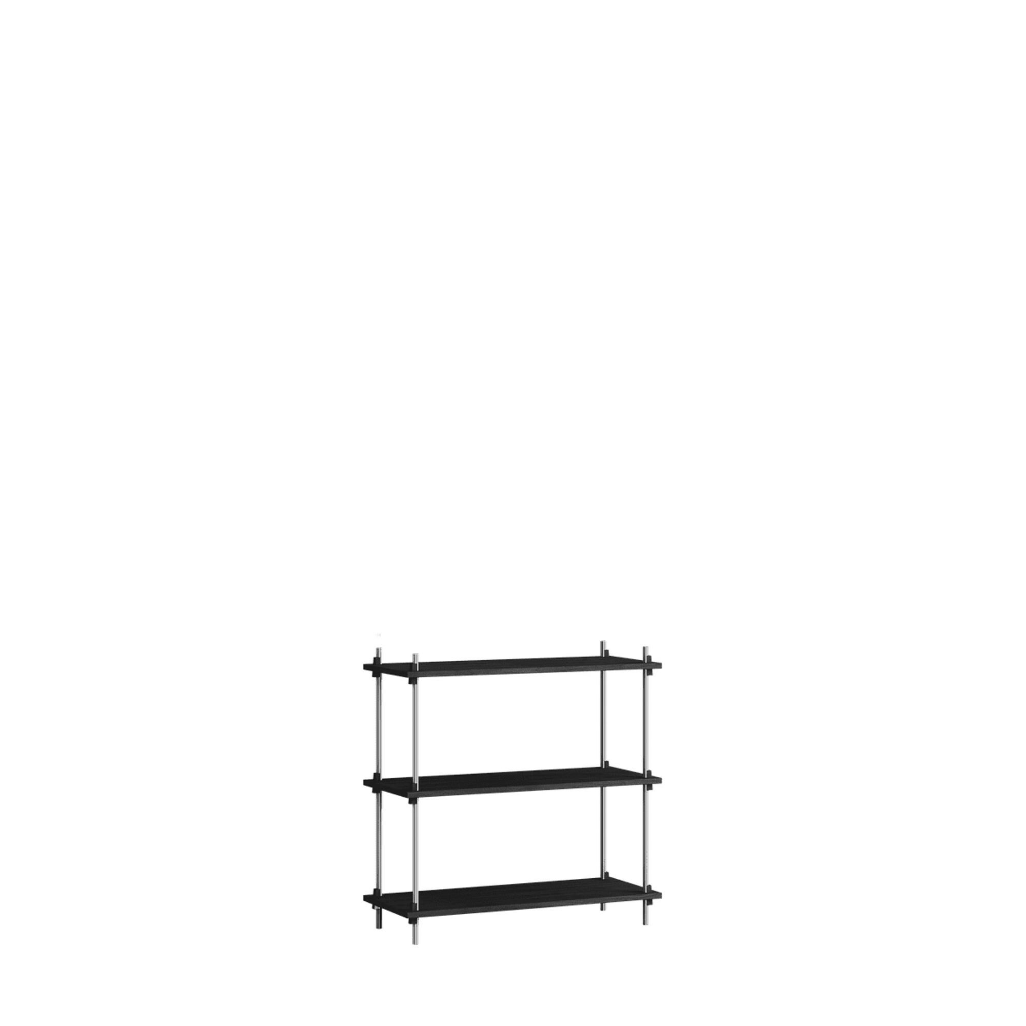 Shelving Classic Reol Sort/Rustfri Stl