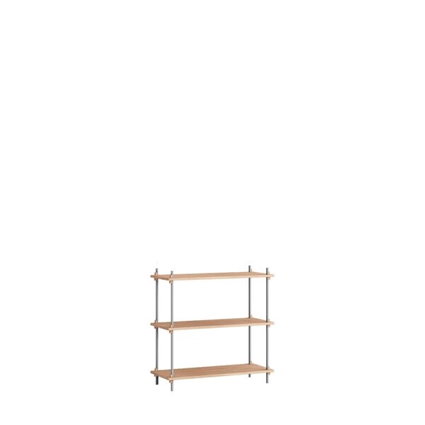 Shelving Classic -hyllyt, Tammi/ruostumaton Teräs