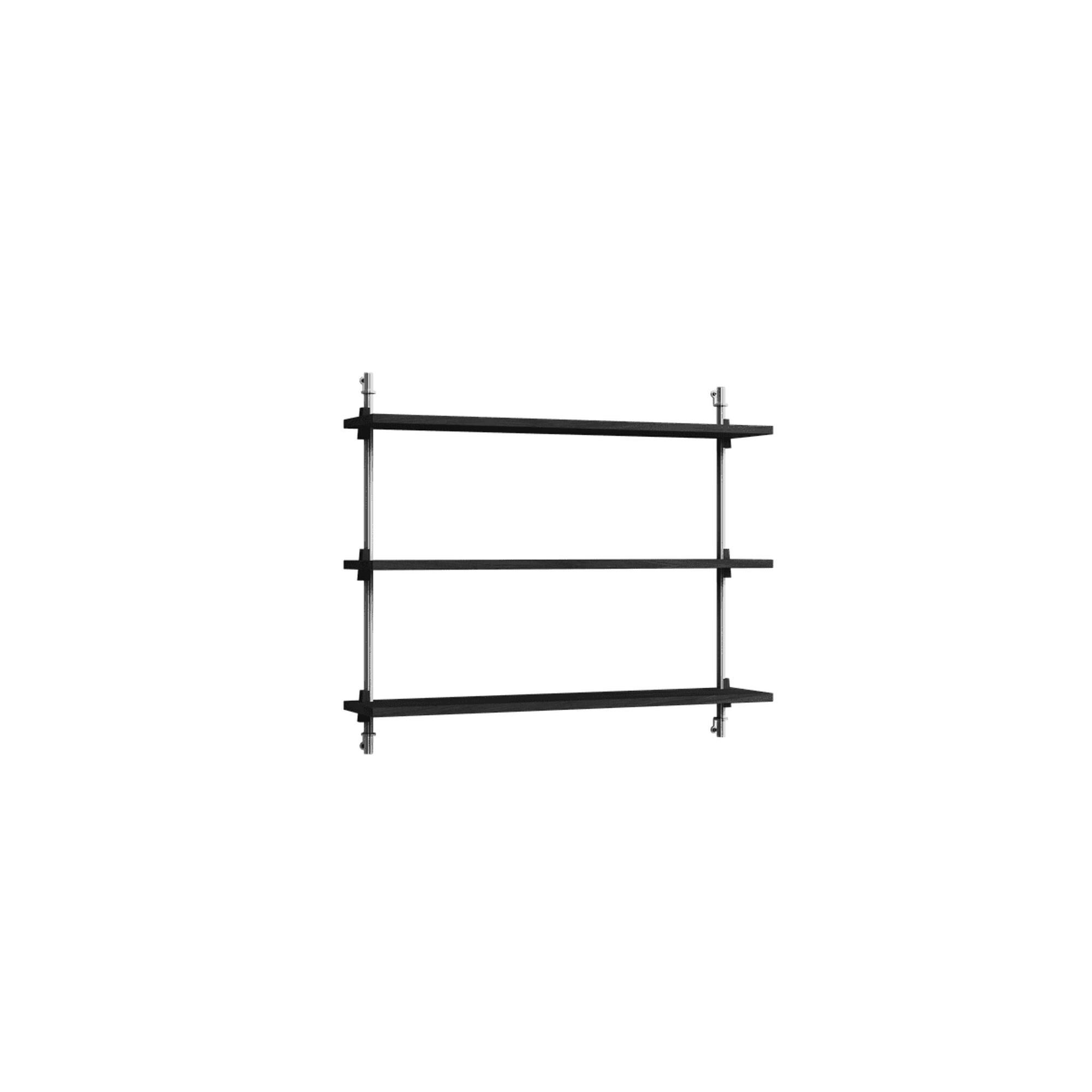 Shelving Vgreol Lille Sort/Rustfri Stl