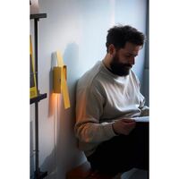 Pivoting Væglampe Rustfri Stål