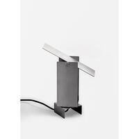 Pivoting Table Lamp Stainless Steel