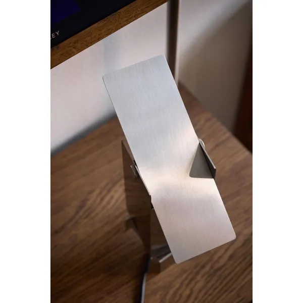 Pivoting Table Lamp Stainless Steel