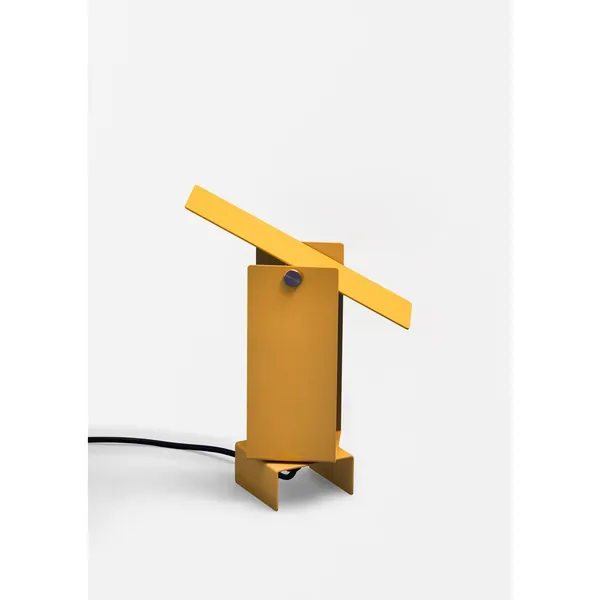Pivoting Table Lamp Yellow