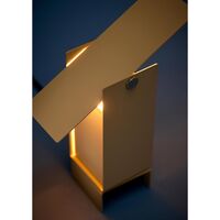 Pivoting Table Lamp Yellow