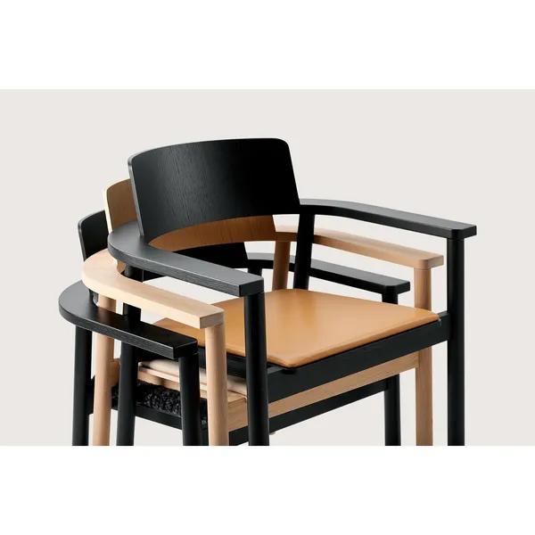 Rudi Fauteuil Oileret Eik/Cognac