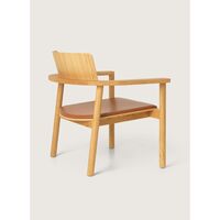 Rudi Fauteuil Oileret Eik/Cognac