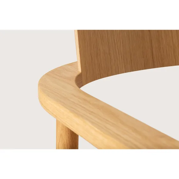 Rudi Fauteuil Oileret Eik/Cognac