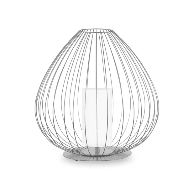Cell Outdoor Floor Lamp Ø60 Glossy White