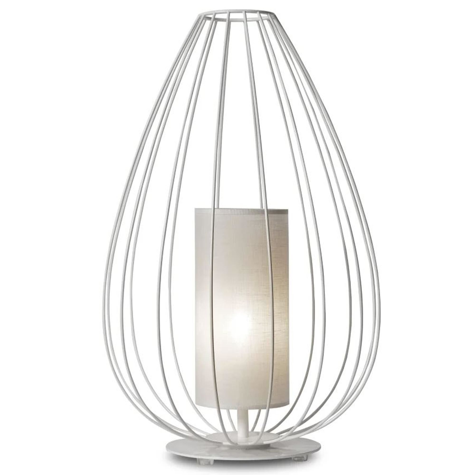 Cell Gulvlampe 36 Glossy White