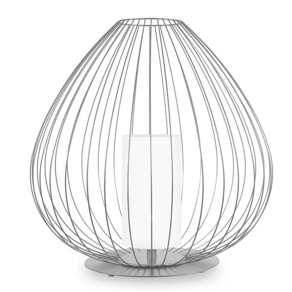 Lampada da Terra Cell Ø84 Bianco Lucido