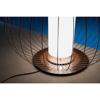 Cell Vloerlamp Ø84 Glanzend Wit