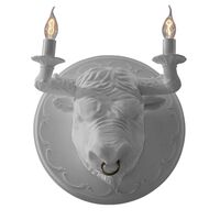 Corrado Wandlamp Mat Wit