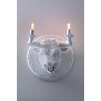 Corrado Wandlamp Mat Wit