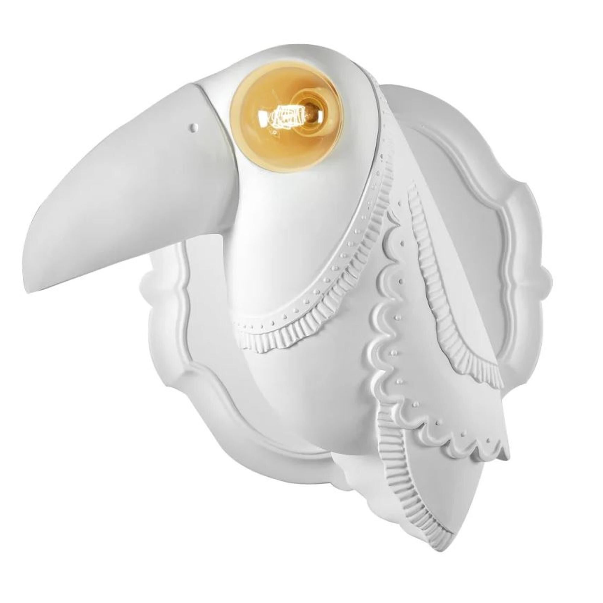 Cubano Wandlampe Matt Weiß