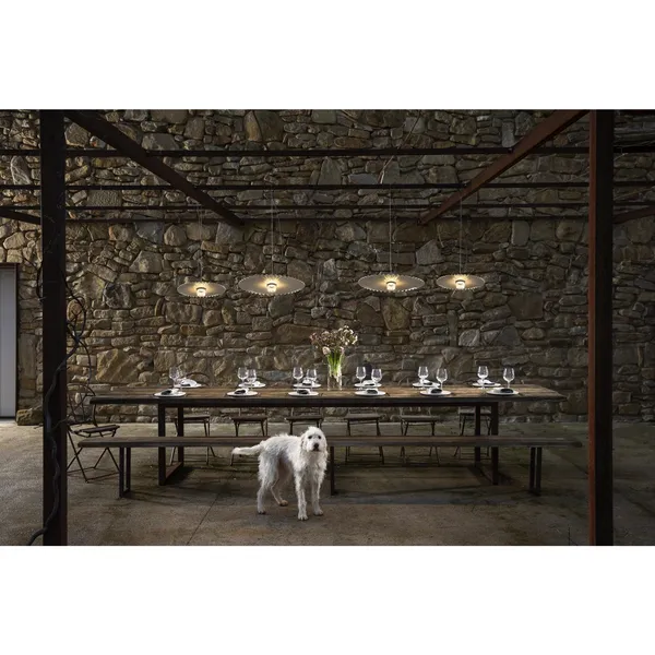 Gonzega Pendant Ø59 2700K Matt White