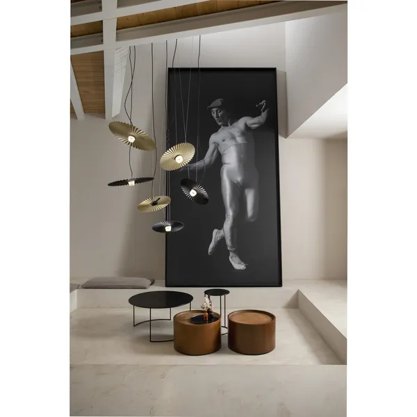 Gonzega Pendant Ø42 3000K Brass