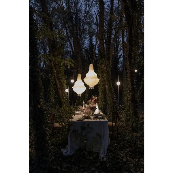 Lady D Hanglamp Groot Wit