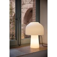 Lilly Table Lamp Frosted White