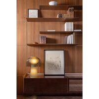 Lilly Table Lamp Smoked Glass