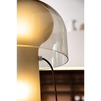 Lilly Table Lamp Smoked Glass