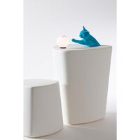 Maoo Tischlampe Hellblau Samt