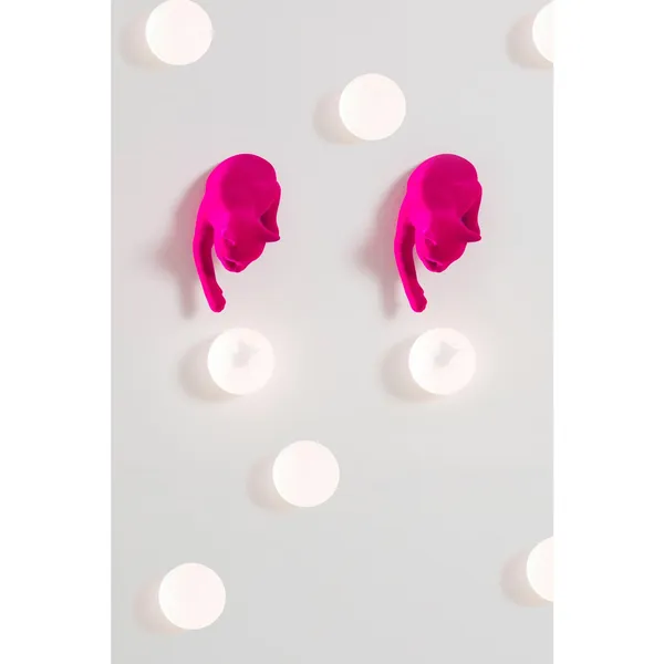 Maoo Wall Lamp Fuscia Velvet