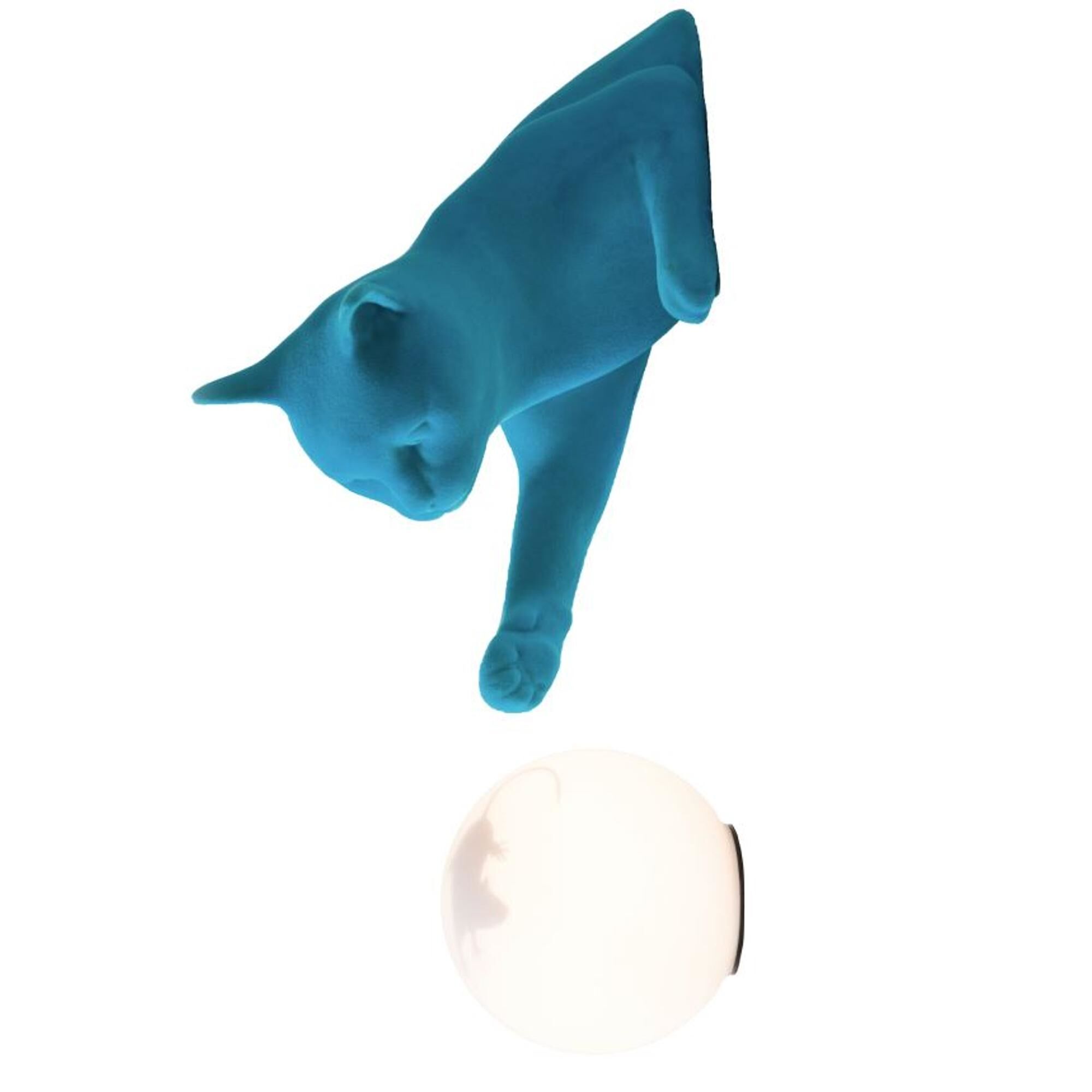 Maoo Vglampe Light Blue Velvet