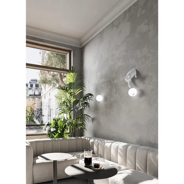 Maoo Wall Lamp Matt Charcoal Grey