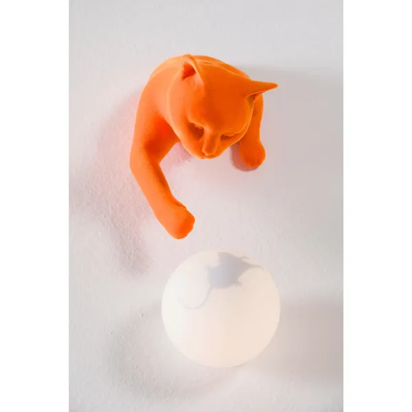 Maoo Wall Lamp Orange Velvet