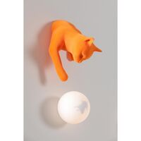 Maoo Wall Lamp Orange Velvet