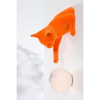 Maoo Wall Lamp Orange Velvet