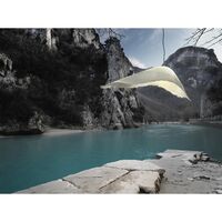 Moby Dick Outdoor Pendant Small White