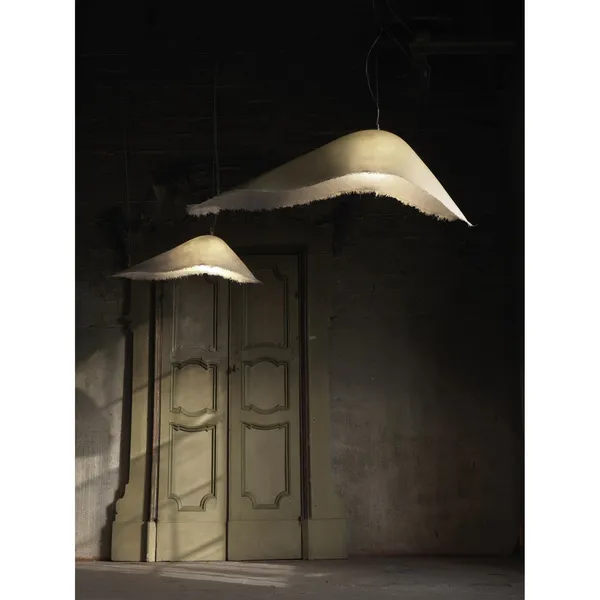 Moby Dick Outdoor Pendant Small White