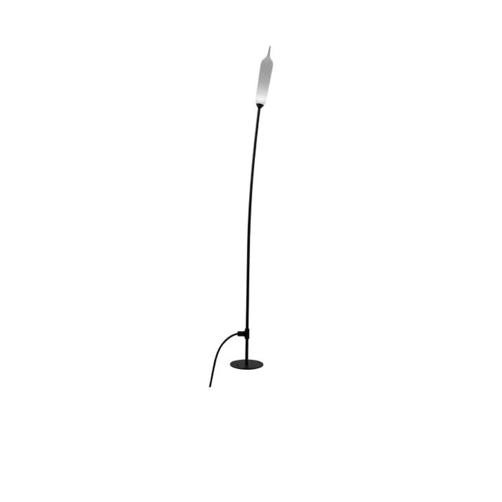 Nilo Udendrs Gulvlampe Mat Sort/Hvid