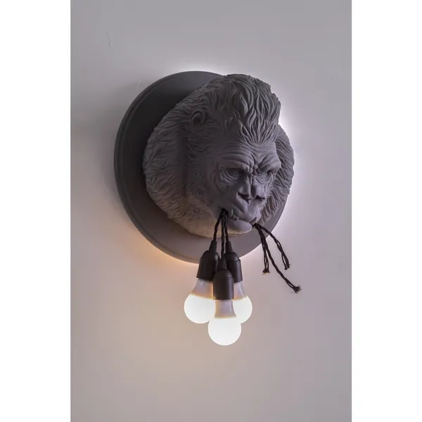 Grau Rilla Wandlampe Matt