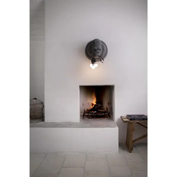 Grau Rilla Wandlampe Matt