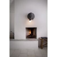 Grau Rilla Wandlampe Matt