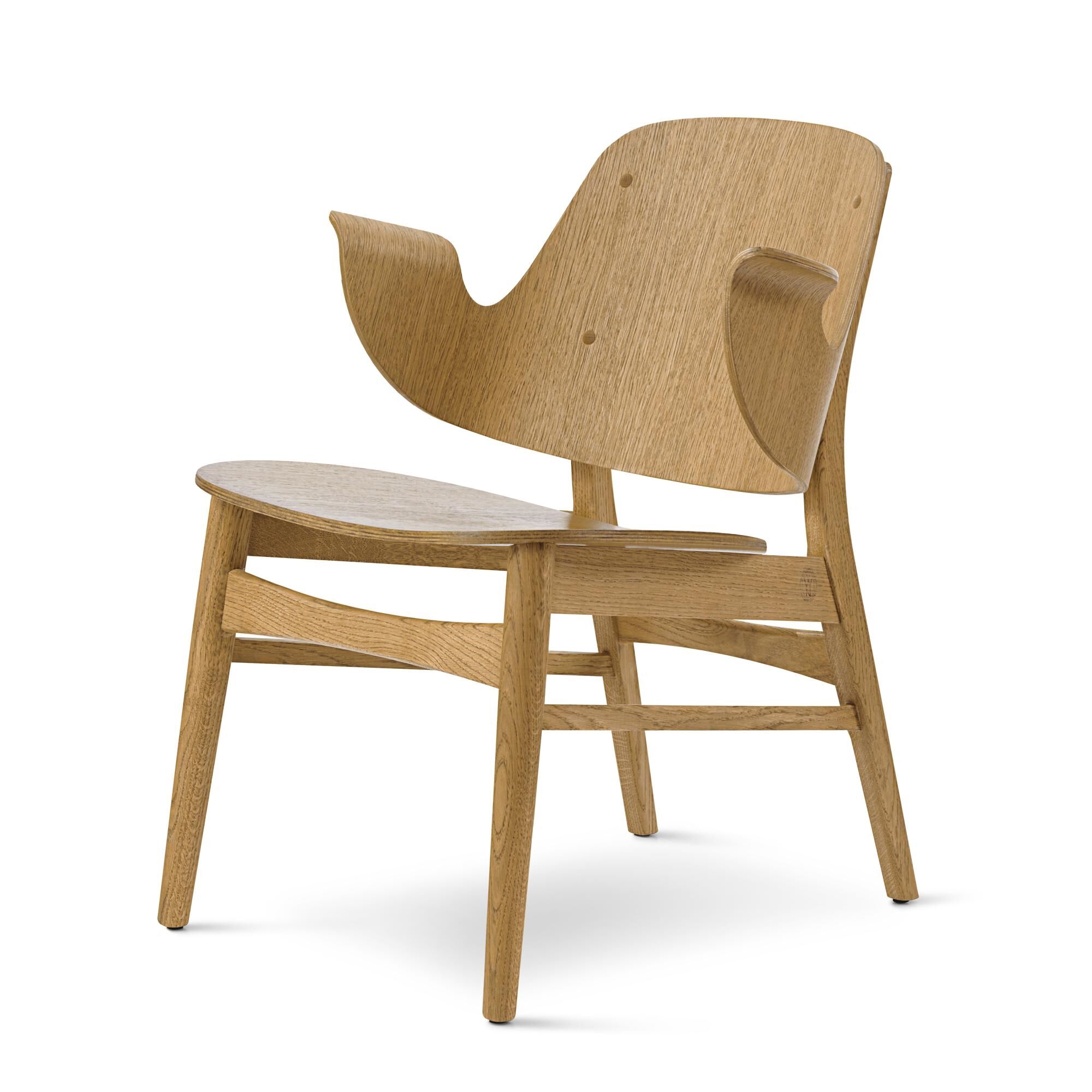 Gesture Lnestol Hvid Eg