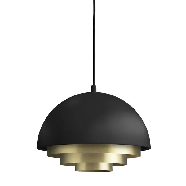 Milieu Color Mini Pendant Matt Black Brass