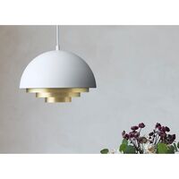 Milieu Color Mini Pendant Matt Black Brass