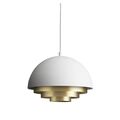 White / Brass