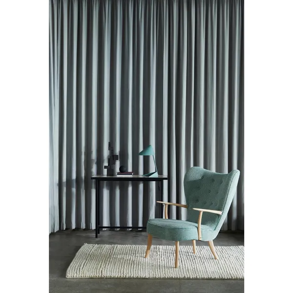 Pragh Fauteuil Schapenvacht Gebroken Wit/ Natuurlijk Geolied Eiken