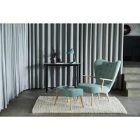 Pragh Fauteuil Schapenvacht Drake/geoliede Walnoot
