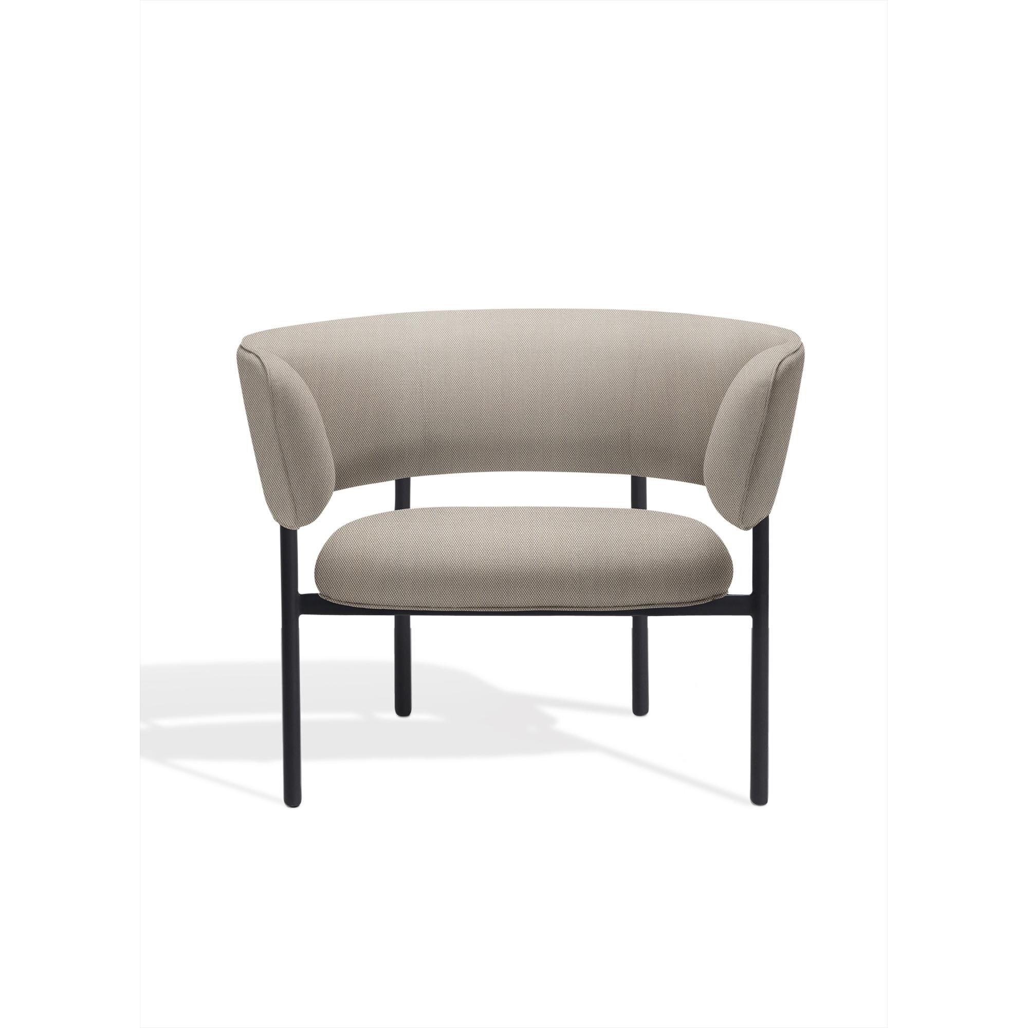Font Lnestol med Armln Trio 0205/Sort Stel
