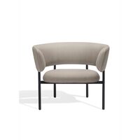 Font Poltrona con Braccioli Trio 0205/Struttura Nera