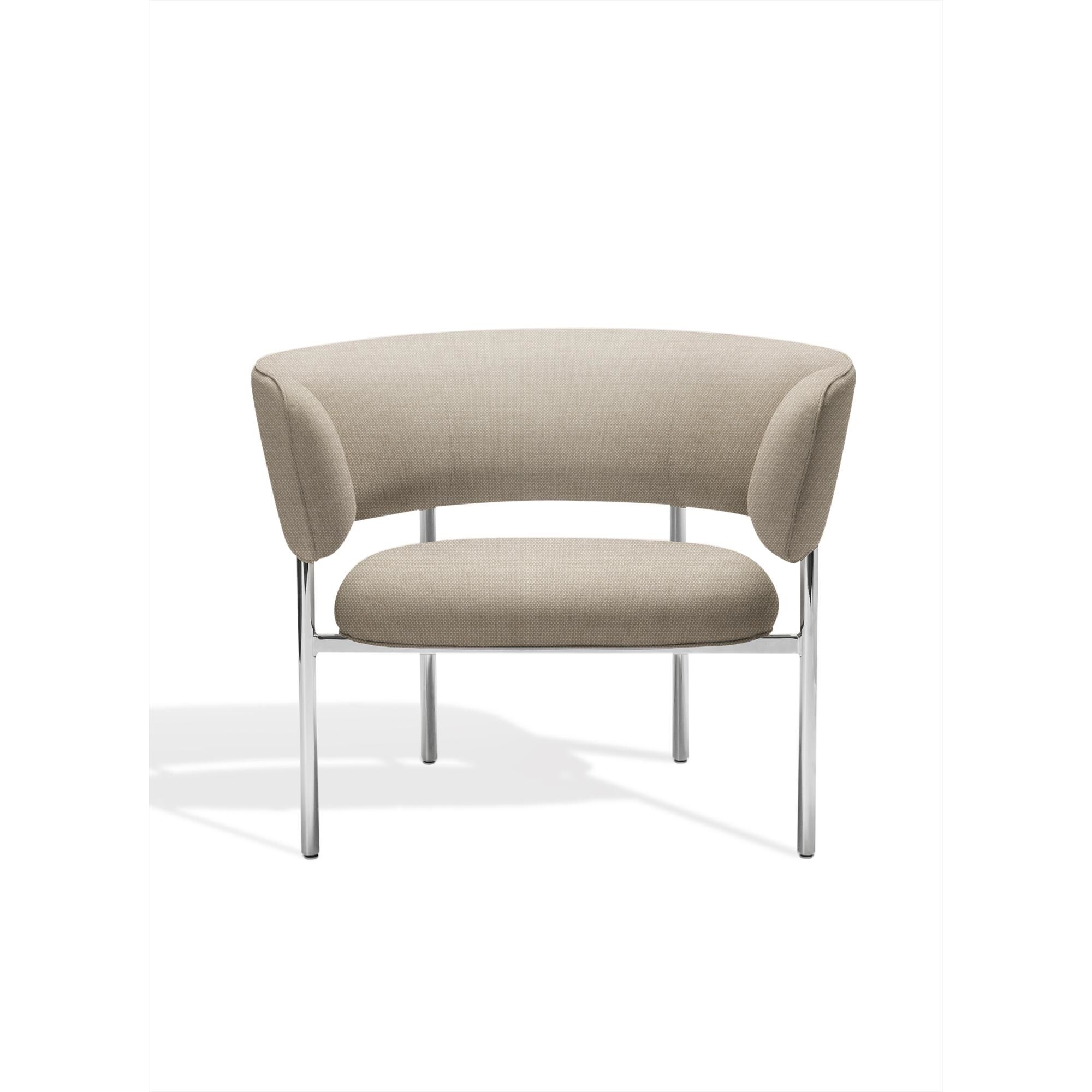Font Lnestol med Armln Hallingdal 65 200/Poleret Stl Stel