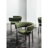 Font Spisebordsstol with Armrest Vidar 972/Black Frame